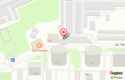 Парадиз на улице Гагарина на карте