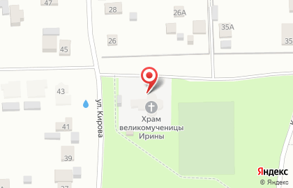 Храм великомученицы Ирины на карте