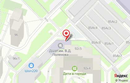 Общественный пункт охраны порядка Западного административного округа , 92 к 6 на карте
