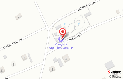 Усадьба в Большекулачье на карте