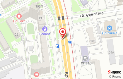Фирменный салон МТС на Краснореченской улице на карте