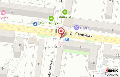 Продуктовый магазин в Екатеринбурге на карте