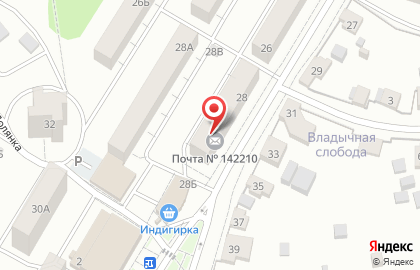 Продуктовый магазин в Москве на карте