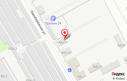 Компания по утилизации автомобильных аккумуляторов Oskab на Левобережной улице на карте