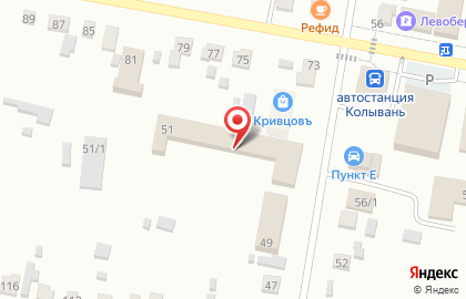 Медицинский центр Виктория в Новосибирске на карте