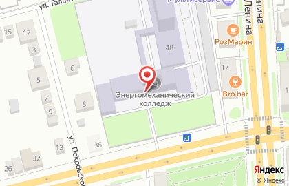 Энергомеханический колледж на карте