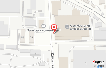 Магазин хлебобулочных изделий Оренбургский хлебокомбинат в Промышленном районе на карте