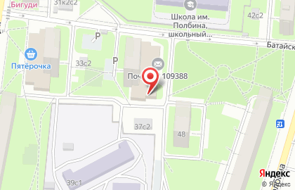 Культурно-спортивный центр Печатники на Шоссейной улице, 35 на карте