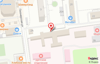 Киоск по ремонту обуви, Ленинградская область на Пионерской улице на карте