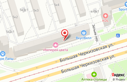 Магазин Ochkov.net на Преображенской площади на карте