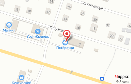 Завод Проф-Бетон на Калужской улице на карте