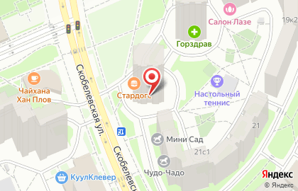 Медицинская лаборатория NovaScreen на Скобелевской улице на карте