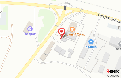 СТО в Белгороде на карте