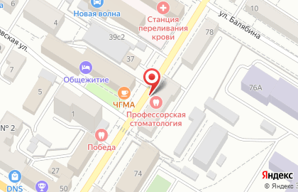 Забайкальский институт предпринимательства на карте