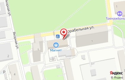 Супермаркет Магнит в Москве на карте