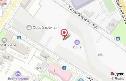 Плюшка на Дербеневской улице на карте