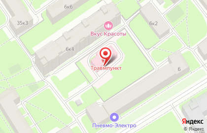 Травматологический Пункт Поликлиники # 104 (круглосуточно) на карте