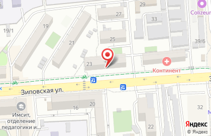 Магазин белорусской косметики на Зиповской, 23 на карте