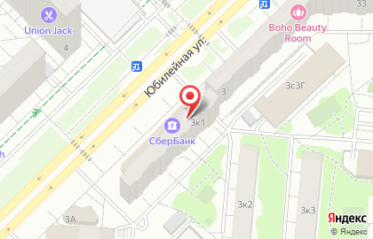 СберБанк России в Москве на карте