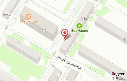 Салон оптики на Комсомольской на карте