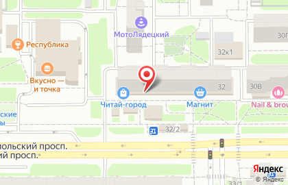 Аптека Планета Здоровья на Комсомольском проспекте, 32 на карте