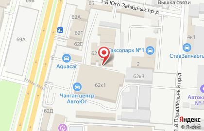 Автосервис автоСтекло на улице Доваторцев на карте