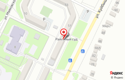 Рассказовский районный суд на карте