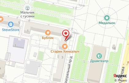Мини-маркет Европейский на карте