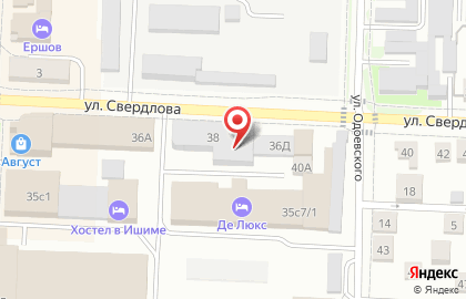 Салон штор Портьеры на улице Свердлова на карте