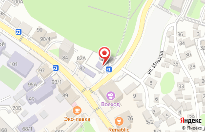 ДЮСШ №6 в Лазаревском районе на карте
