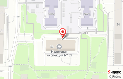 Инспекция Федеральной налоговой службы России №31 по Западному административному округу на карте