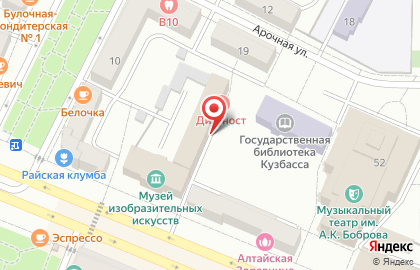 Коммерческий банк Кольцо Урала на Советском проспекте на карте