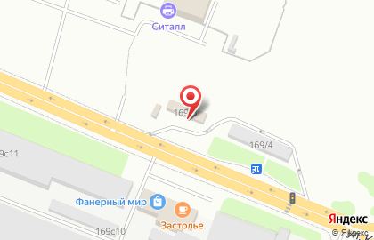 Продуктовый магазин в Красноярске на карте