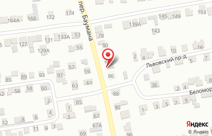 Компания по производству памятников в переулке Баумана на карте
