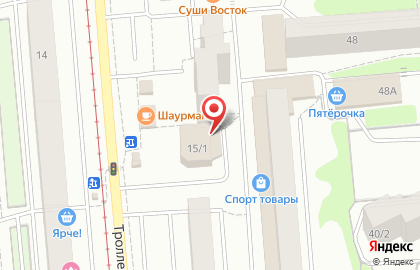 ЗАГС Ленинского района в Новосибирске на карте