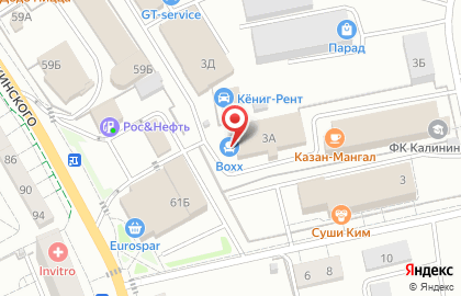 Салон Boxx в Московском районе на карте