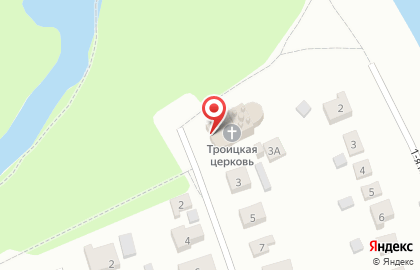 Храм Живоначальной Троицы в Норском на карте