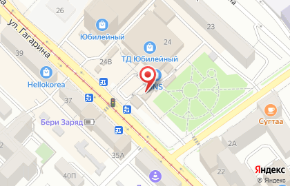 Телекоммуникационная компания МТС на улице Гагарина, 24б на карте