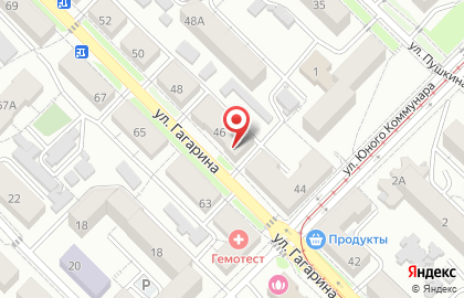 АК БайкалБанк на улице Гагарина, 46 на карте