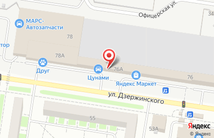 Рекламное агентство Альпром в Автозаводском районе на карте
