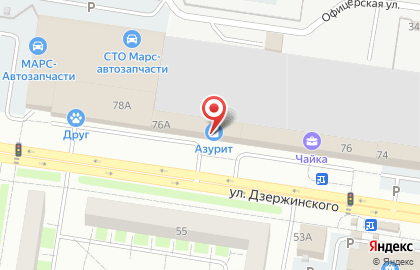 Гаражный кооператив Океан №46/1 на карте