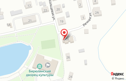 Столовая, пос. Бирюли на карте