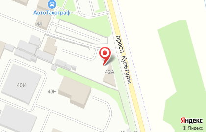 Шиномонтажная мастерская ПетроМастер на проспекте Культуры на карте
