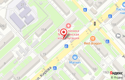 Магазин фруктов и овощей Тропик на карте