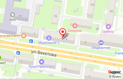 Торгово-сервисный центр РемТел в Нижнем Новгороде на карте