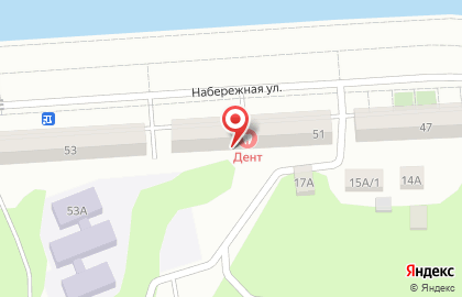 Магазин Семафор на Набережной улице на карте