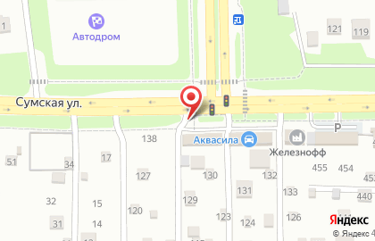 Автомойка ЭкоМойка в Сеймском районе на карте