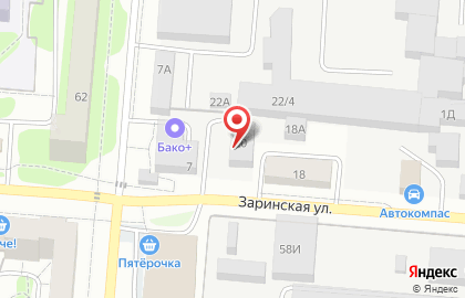 Автосиб в Индустриальном районе на карте
