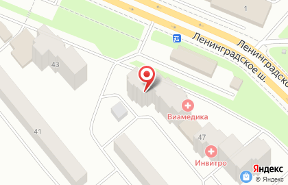 Строительная компания Вира на Ленинградском шоссе на карте