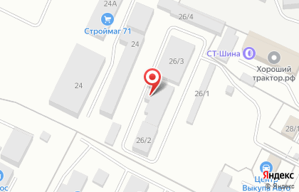 Оптово-розничная компания Арма Тэк на Новомосковском шоссе на карте